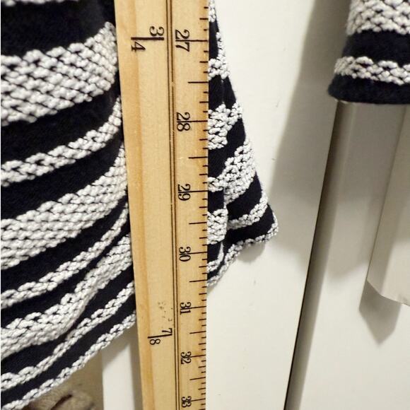 Tart Collections Black White Striped Belted Cardigan Women’s XS - Picture 11 of 13